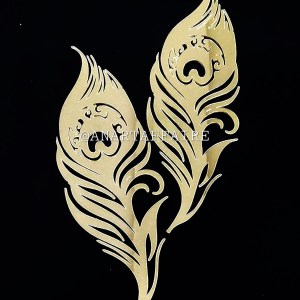 Acrylic Morpankh (Gold)