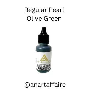 Regular Pearl Olive Green Alcohol Ink
