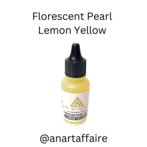 Florescent Pearl Lemon yellow