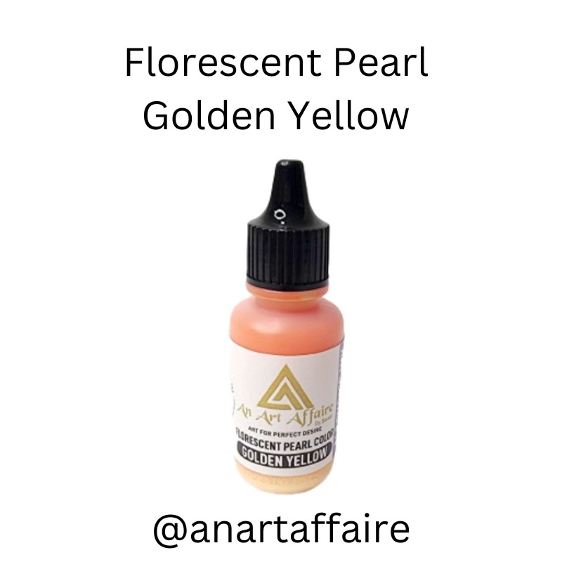 Florescent Pearl Golden yellow