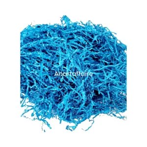 Shredded paper blue - 50 gm