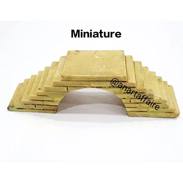 bridge tunnel Miniature (cream)