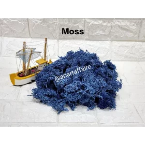 thread moss blue