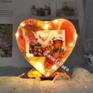 7 inches Deep cast heart mould