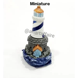 light house Miniature (blue+orange)