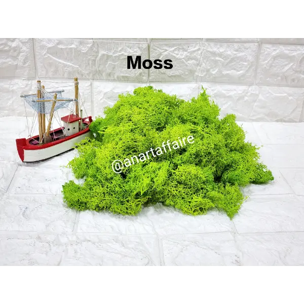 thread moss light green