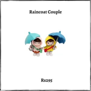 Raincoat miniature (blue)