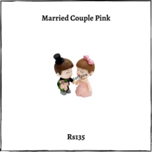 married couple (pink) Miniature