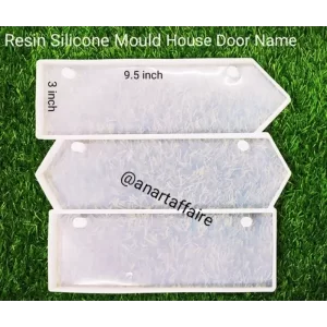 set of 3 nameplate mould