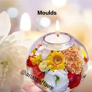 Big round tealight candle holder mould