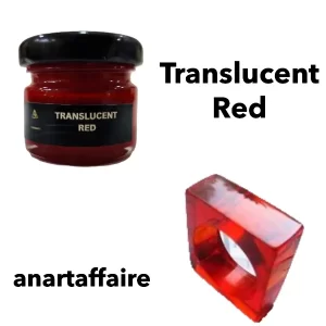 Translucent color red