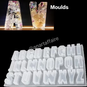 2 inch Deepcast alphabet mould
