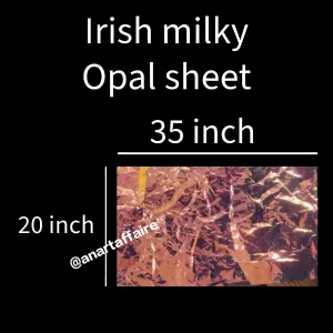 IRISH MILKY Opal Sheets