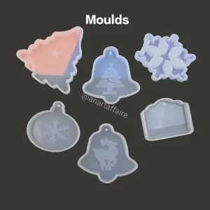 Set of 6 Christmas mould