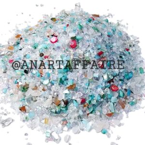 mixed stones (dark blue)