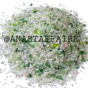 mixed stones (green)