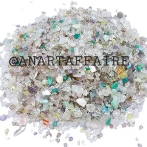 mixed stones (light brown)