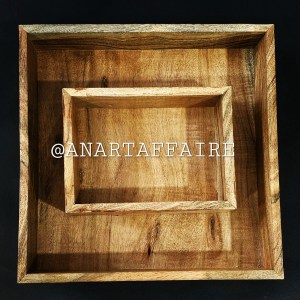 Wooden Box for Varmala 12 X 12 with frame