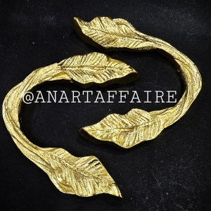 U shape gold tray handle 0010