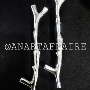 Silver branch tray handle 004