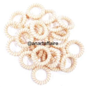 2inch pearl ring (orange)