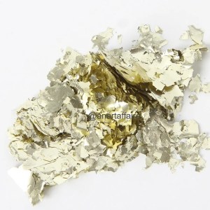 crushed foil sheets silver champiagn