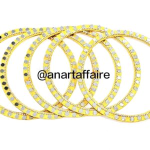 6inch MIRROR RING (yellow)