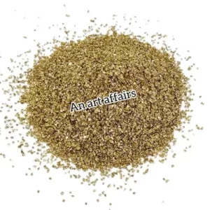 Plated granules gold