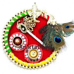 PUJA THALI / RAKHI PLATTER 05