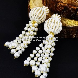 Big pearl latkan set of 2pis