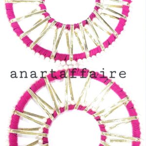 6 INCH TRADITIONAL PEARL RING  (PINK)