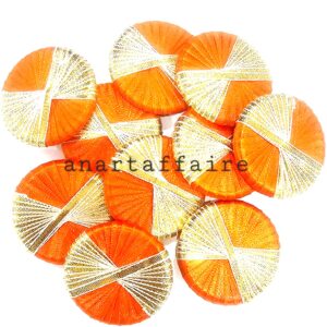 2 INCH GOTA CHAKRI  ( ORANGE)