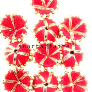 THREAD GOTA UMBRELLA  (RED)