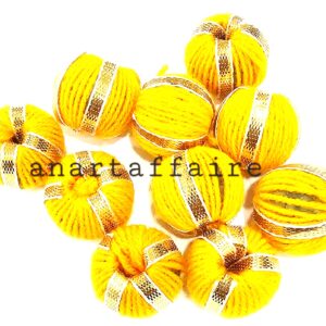 GOTA THREAD BALL  (YELLOW)