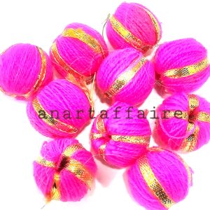 GOTA THREAD BALL  (PINK)