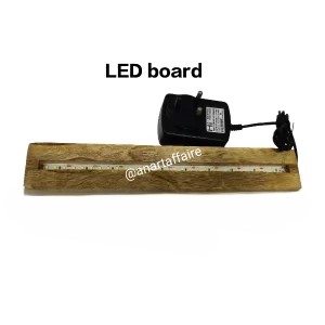 WOODEN LED STAND