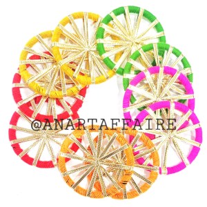 4INCH MULTI GOLD RING