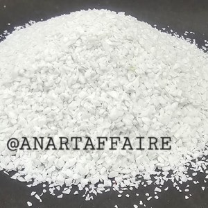 CRUSH GLASS FLACKS (WHITE)