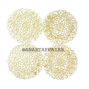 METAL ROUND SMALL  PLATE  01