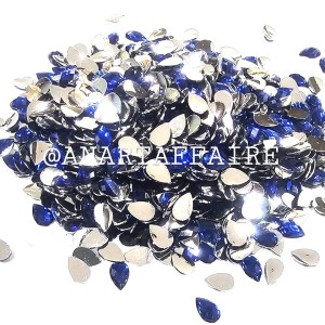 DROP SHAPE BEADS (BLUE)