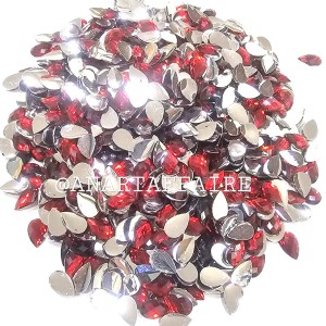 DROP SHAPE BEADS (RED)