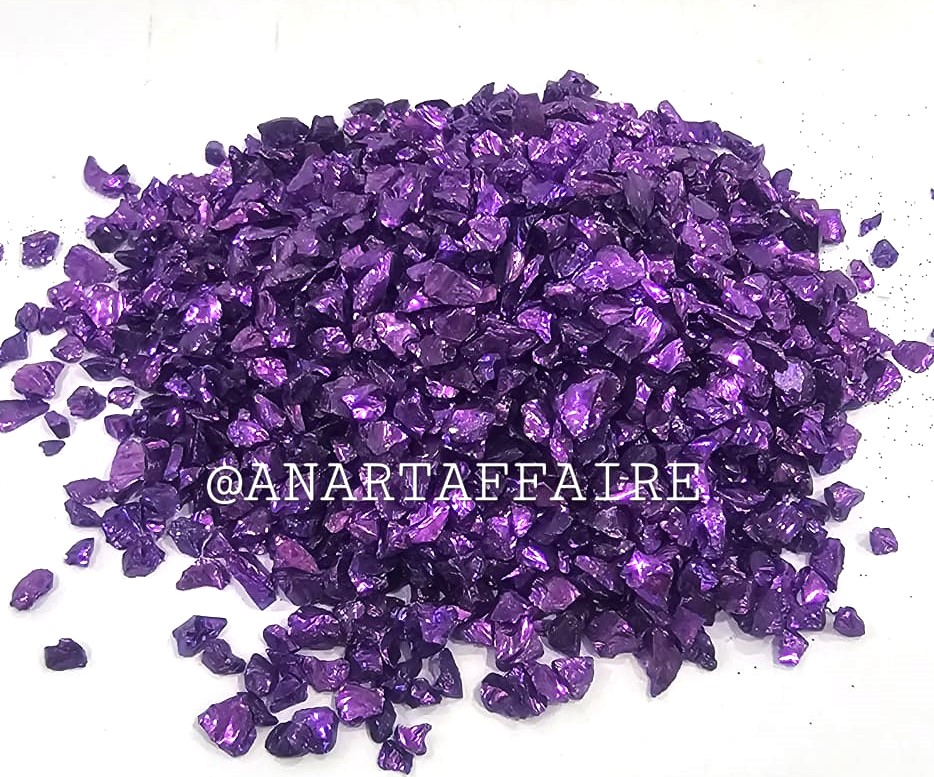 PLATED STONE ( PURPLE )