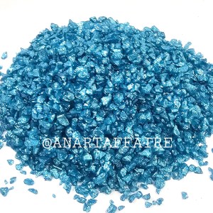 GLITTER  STONE (  L- BLUE )