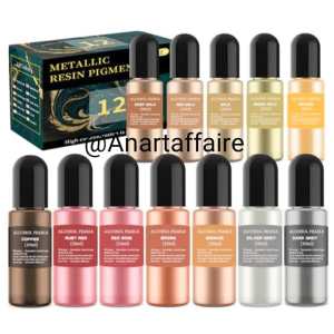 3D METALLIC RESIN PIGMENT