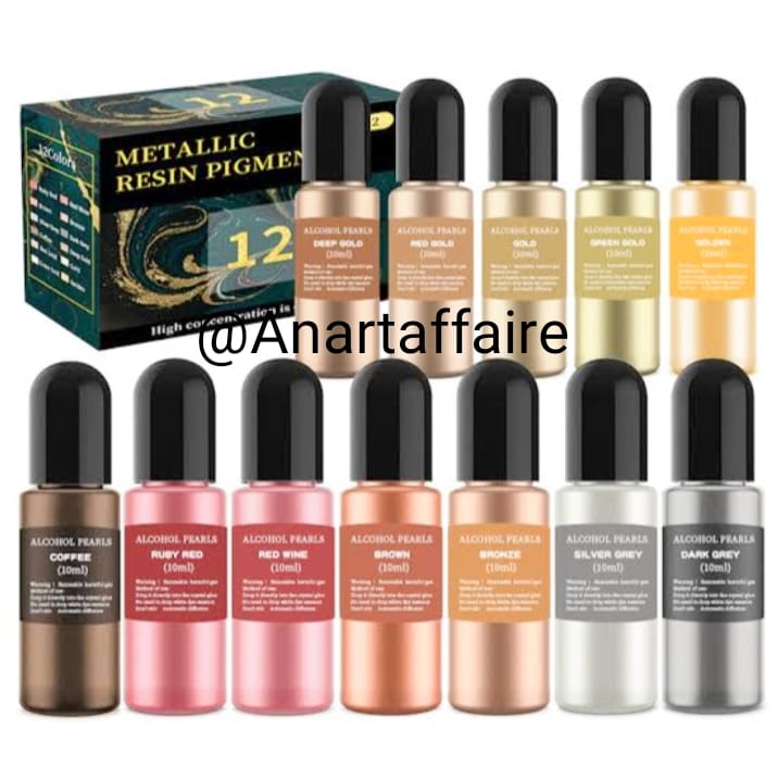 3D METALLIC RESIN PIGMENT