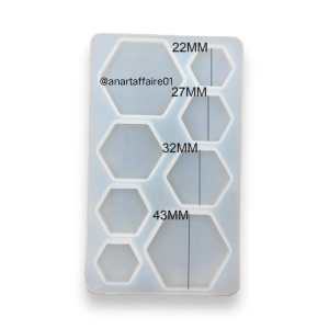 8 CAVITY HEXAGON MOULD