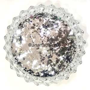 HEXA GLITTER (SILVER)