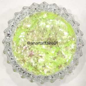 HEXA GLITTER (NEON YELLOW)
