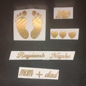 Custom Vinyl Size and Cutting