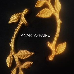 TRAY HANDLE GOLD LEAF